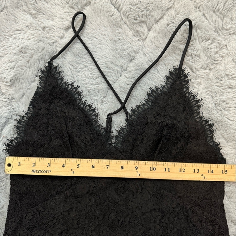 Vintage 90s Victoria’s Secret Collection Black Lace Robe Set RARE Small Batch - Picture 12 of 14